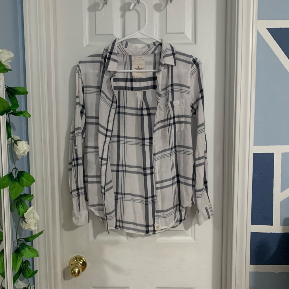 American Eagle Boyfriend Fit Flannel